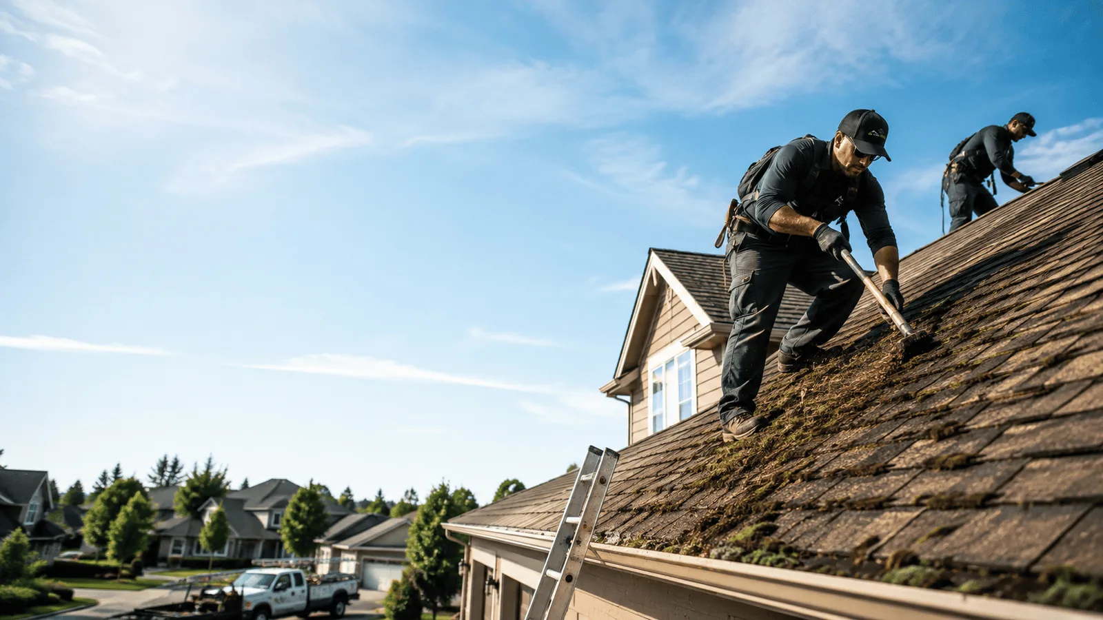 Roof Moss Removal in Danbury, TX near me